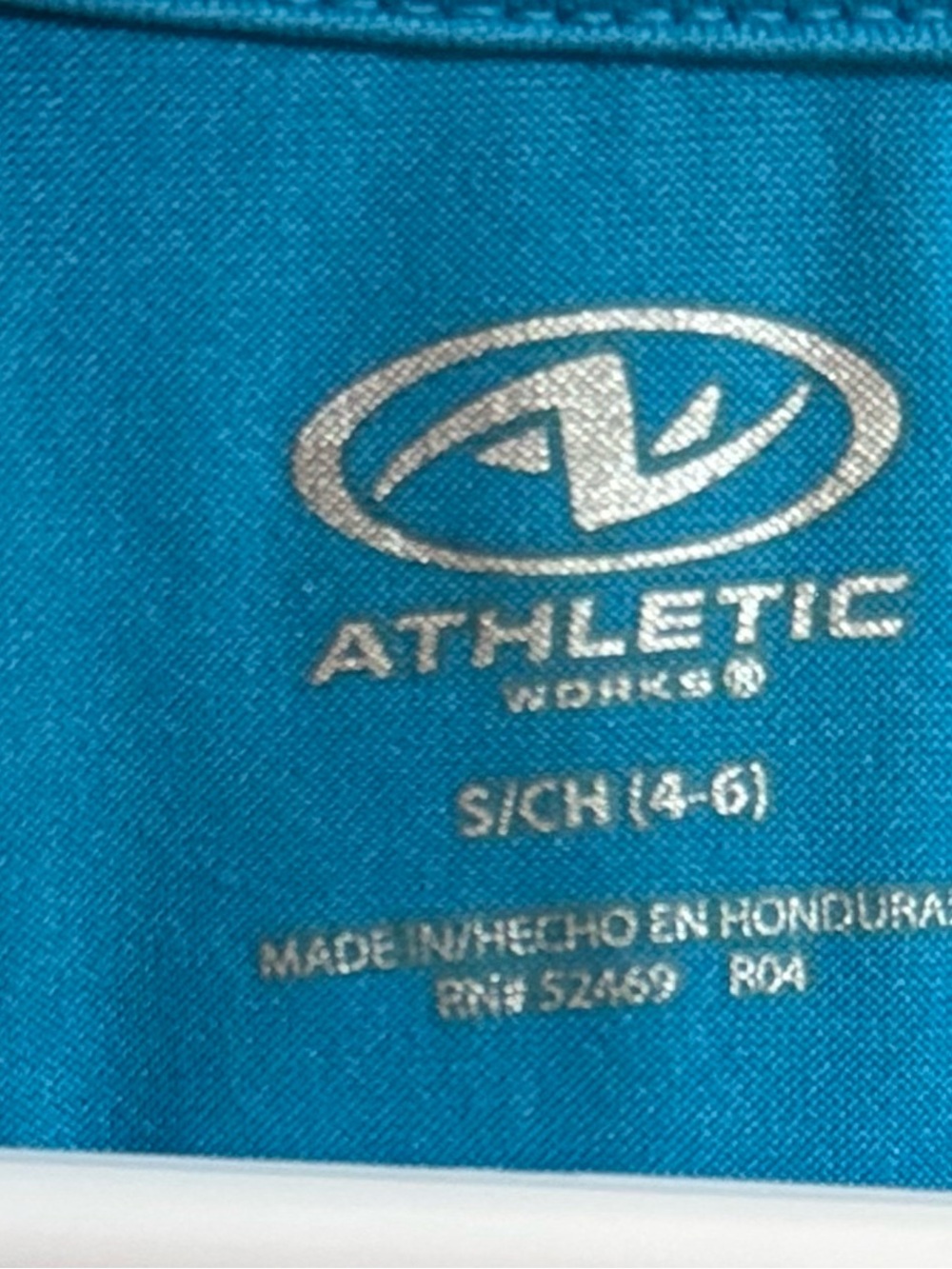 Athletic Works Teal Blue Active Tank Top - Picture 3 of 5